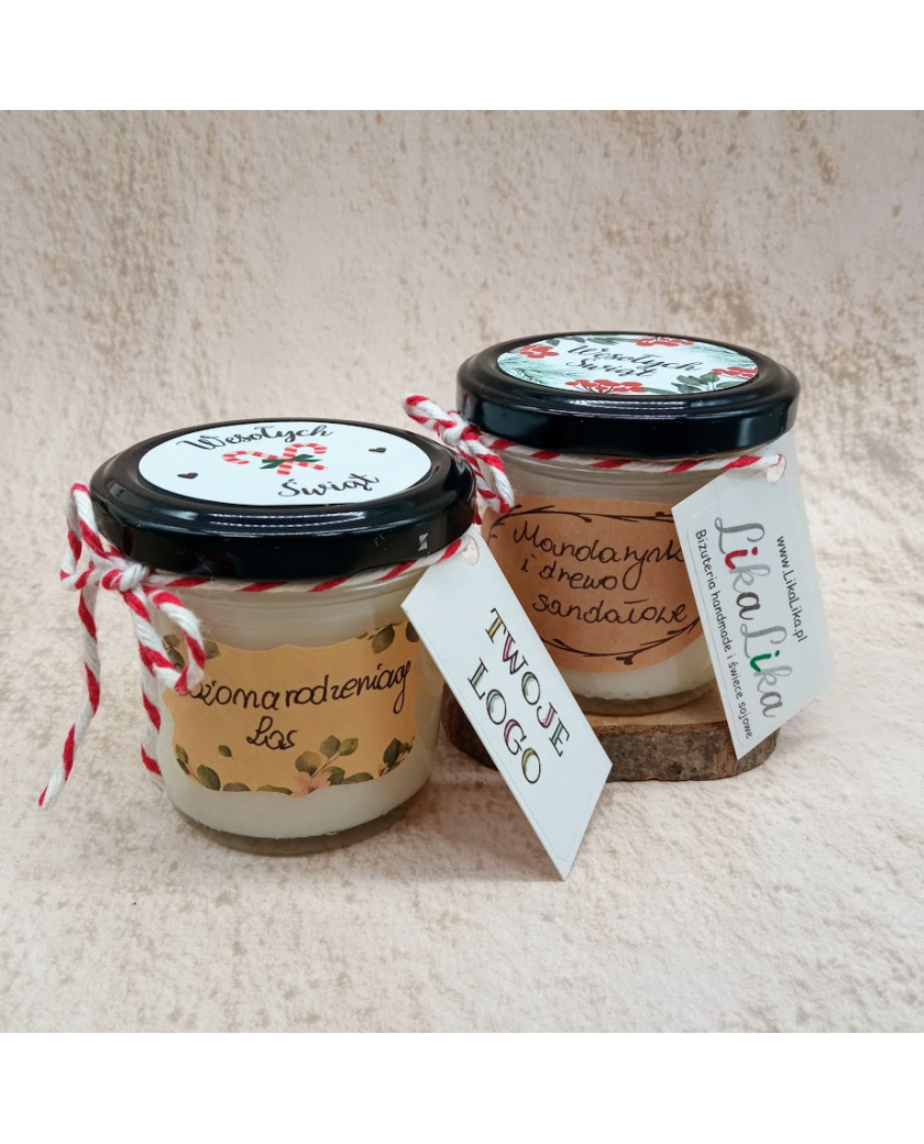 Personalizowana świeca sojowa 120ml