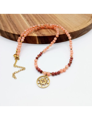 Pomarańczowy Jadeit